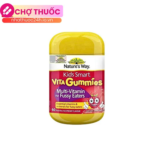 Nature's Way Kids Smart Vita Gummies Multi-Vitamin For Fussy Eaters