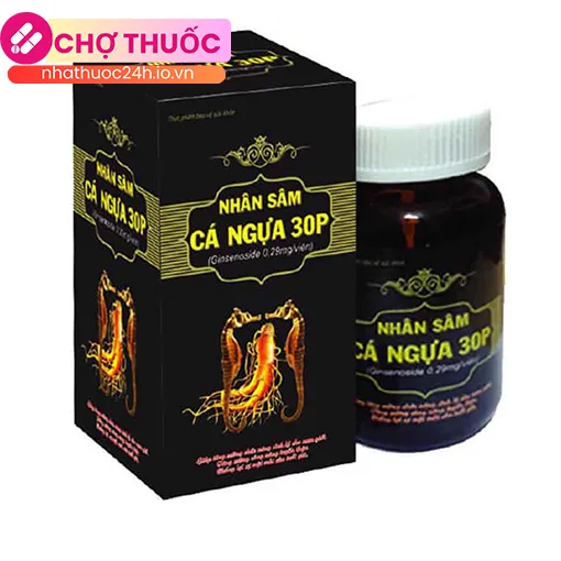 Nhân sâm Cá ngựa 30P