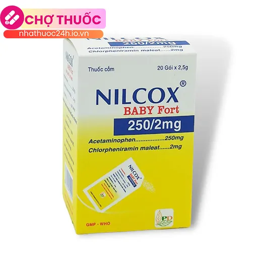 Nilcox Baby Fort 250/2 mg