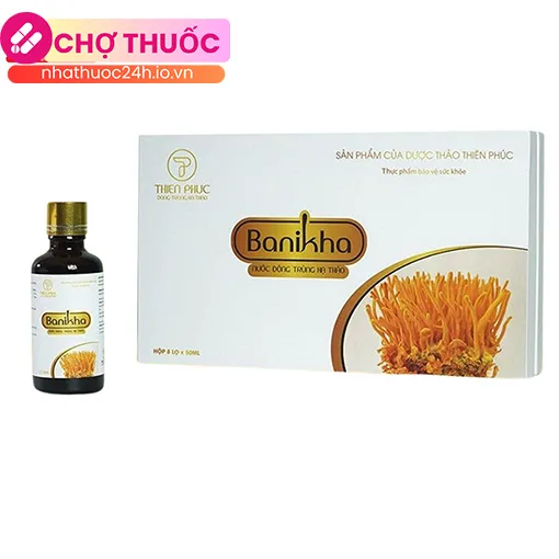 Nước Đông Trùng Hạ Thảo Banikha Thiên Phúc (Lọ)