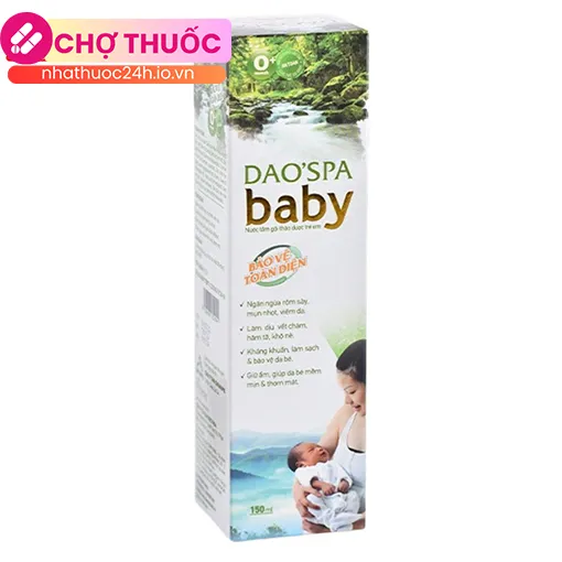 Nước tắm gội thảo dược trẻ em DAO’SPA Baby 150ml