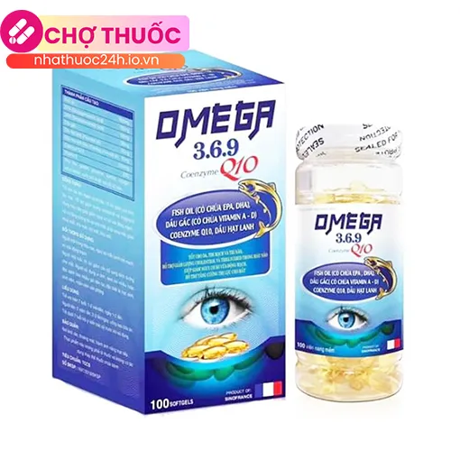 Omega 3.6.9 Vitamin E Q10 Hightech USA