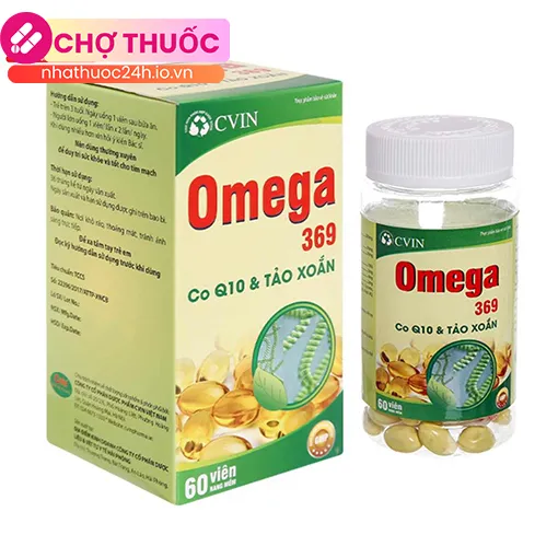 Omega 369 Co Q10 & Tảo Xoắn