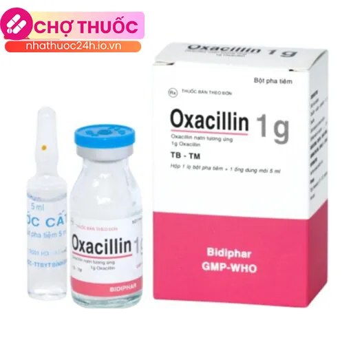Oxacillin 1g Bidiphar