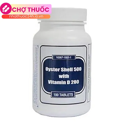 Oyster Shell 500 with Vitamin D 200
