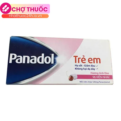 Panadol Trẻ Em hộp 96 viên