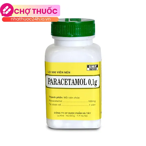 Paracetamol 0,1g Hataphar