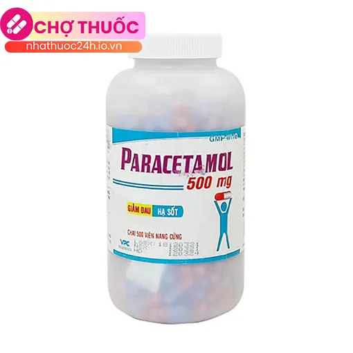 Paracetamol 500mg Dược Cửu Long
