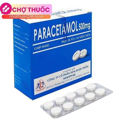 Paracetamol 500mg Mekophar