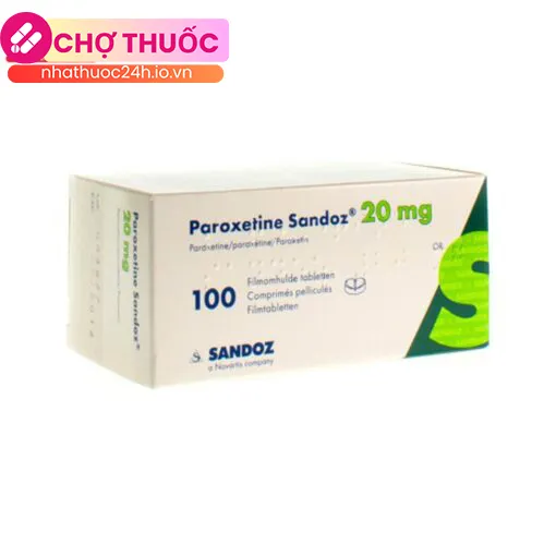 Paroxetine Sandoz 20mg