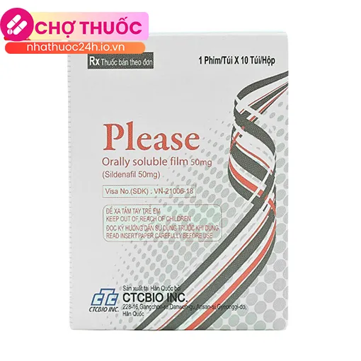 Please Orally Soluble Film 50mg