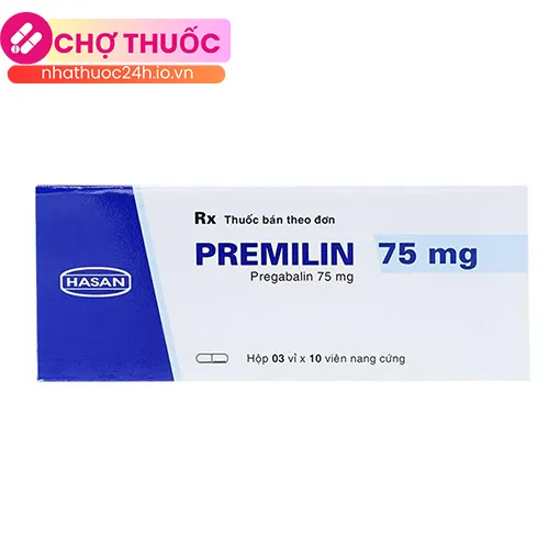 Premilin 75mg (Hộp 30 viên)