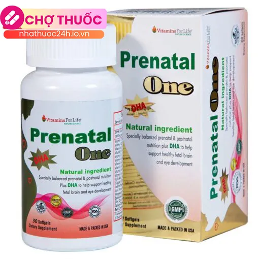 Prenatal One (hộp 30 viên)