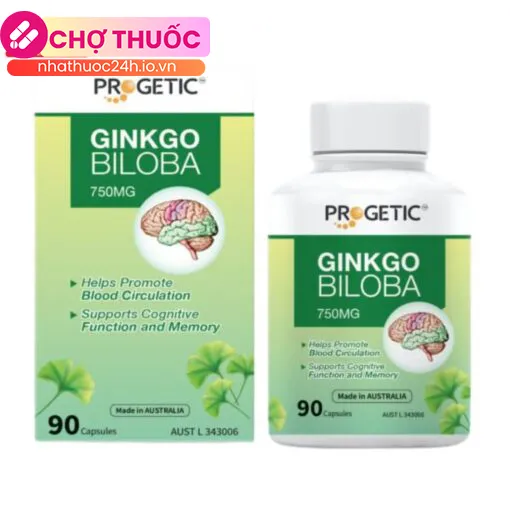 Progetic Ginkgo Biloba 750mg