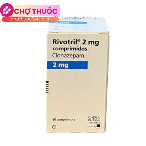 Rivotril 2mg Comprimidos Cheplapharm