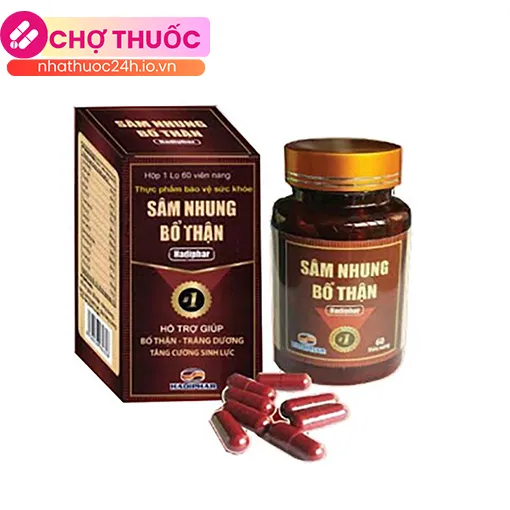 Sâm Nhung Bổ Thận Hadiphar