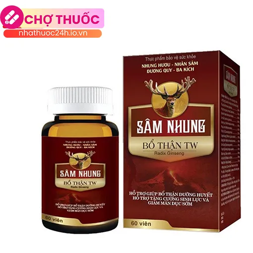 Sâm Nhung Bổ Thận TW
