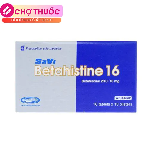 Savi Betahistine 16