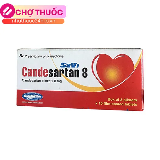 SaVi Candesartan 8
