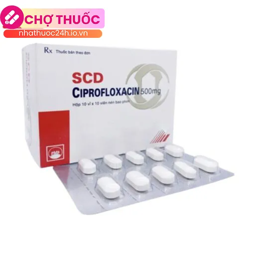 SCD Ciprofloxacin 500mg