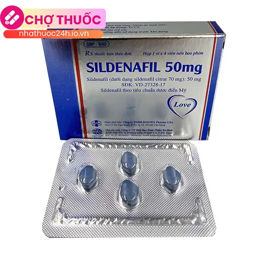 Sildenafil 50mg Badinh Pharma