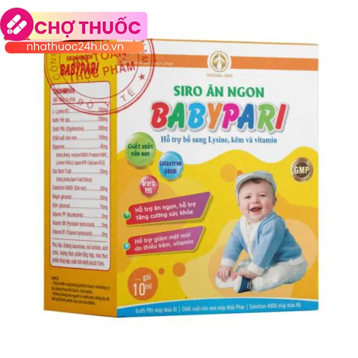 Siro ăn ngon Babypari