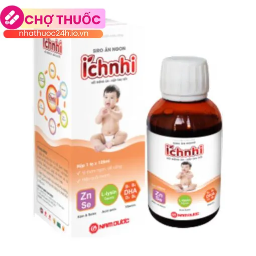 Siro Ăn Ngon Ích Nhi 125ml