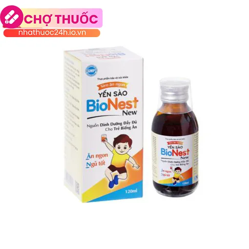 Siro Ăn Ngon Yến Sào Bionest New