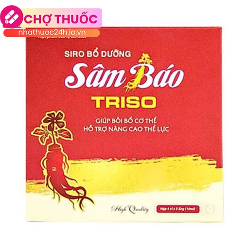 Siro bổ dưỡng Sâm Báo Triso
