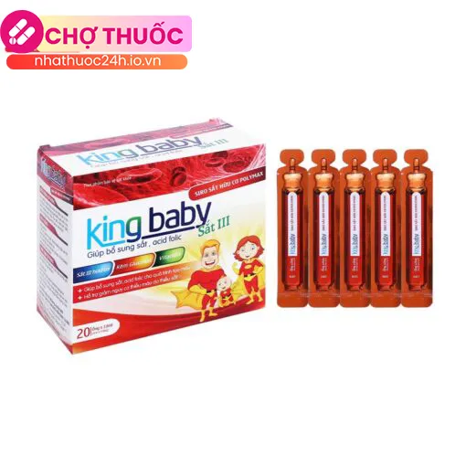 Siro Sắt Hữu Cơ Polymax King Baby