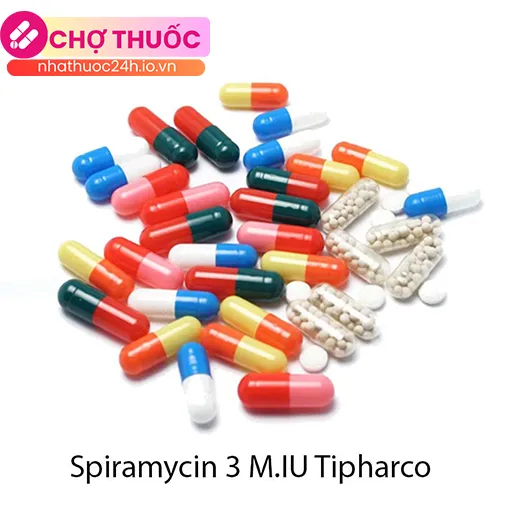 Spiramycin 3 M.IU Tipharco