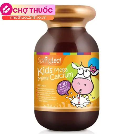 Spring Leaf Kids Mega Milky Calcium