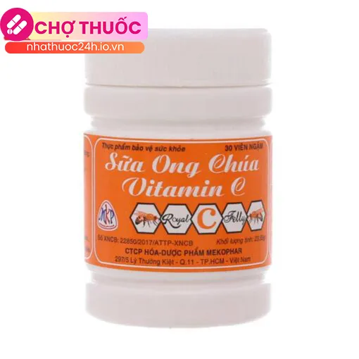 Sữa Ong Chúa Vitamin C Mekophar