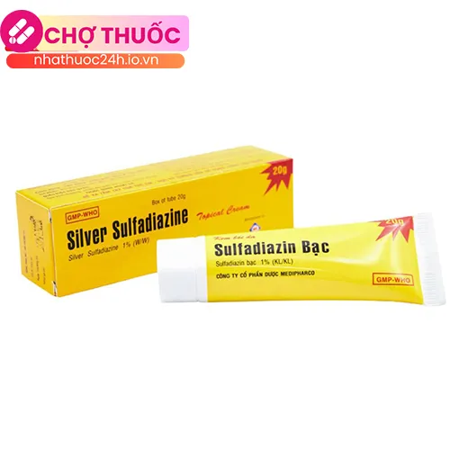 Sulfadiazin Bạc Medipharco