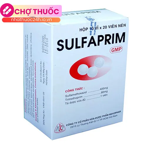 Sulfaprim (vỉ viên nén)