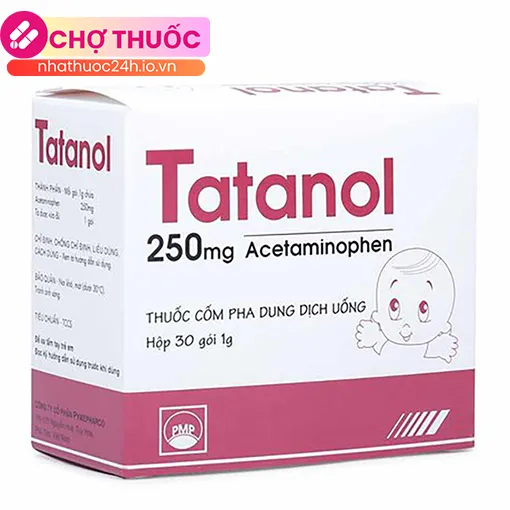Tatadol 250mg (Hộp 30 gói)