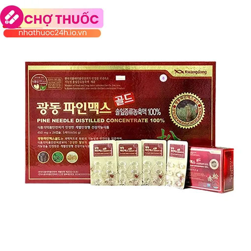 Tinh Dầu Thông Đỏ Kwangdong Pine Needle Distilled Concentrate 100%