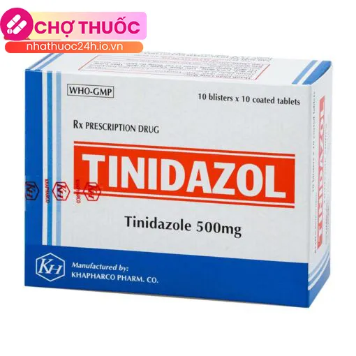 Tinidazol 500mg Khapharco