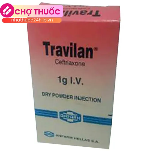 Travilan DR. PD. Inj 1g/vial (IV)