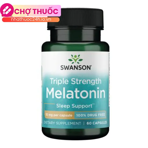 Triple Strength Melatonin 10mg Swanson