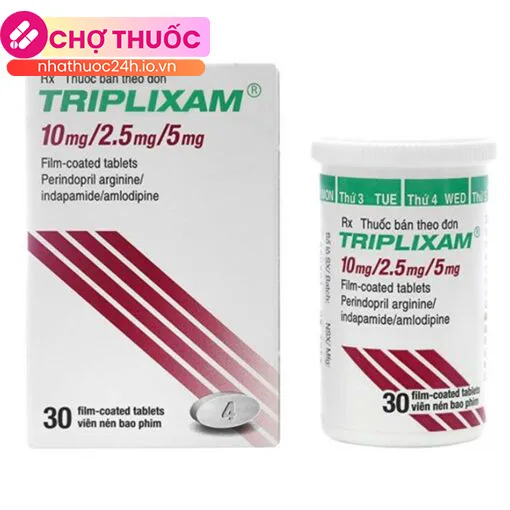 Triplixam 10mg/2.5mg/5mg