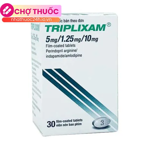 Triplixam 5mg/1.25mg/10mg