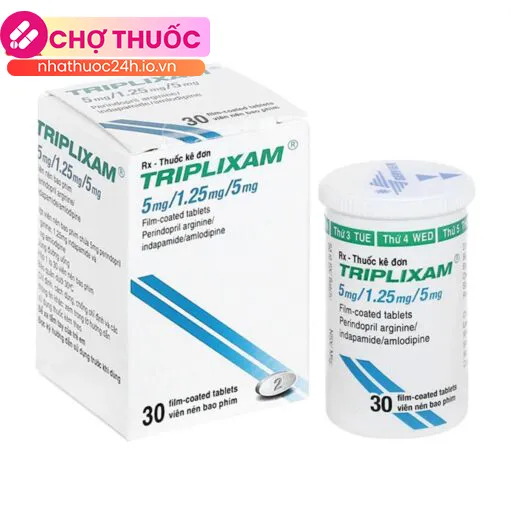 Triplixam 5mg/1.25mg/5mg