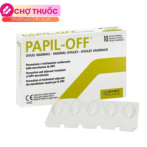 Viên đặt âm đạo Papil-Off