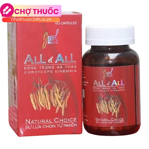 Viên nang All & All Đông Trùng Hạ Thảo
