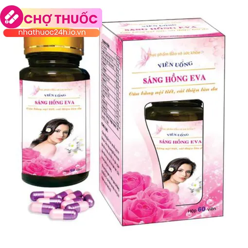 Viên uống sáng hồng Eva