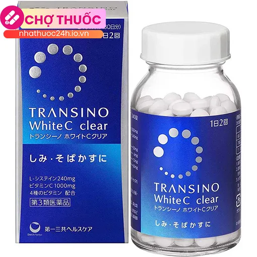 Viên uống trắng da Transino White C Clear