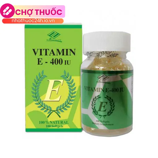 Vitamin E – 400 UI (Mỹ)
