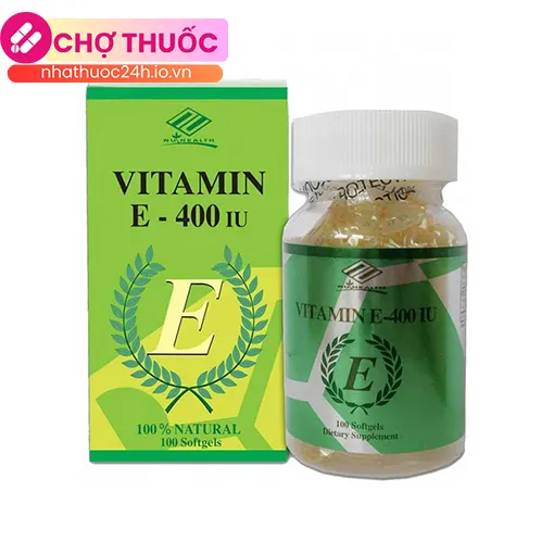 Vitamin E - 400 UI (Mỹ)