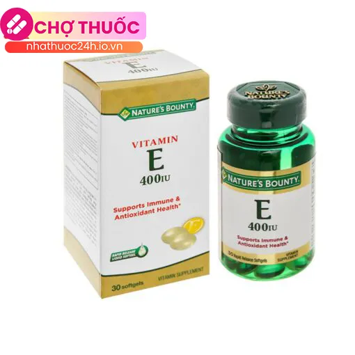 Vitamin E 400IU Nature’s Bounty